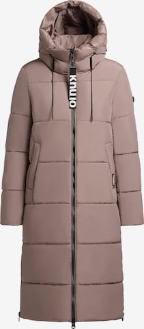 Manteau d’hiver 'MIRI2' khujo en gris : devant