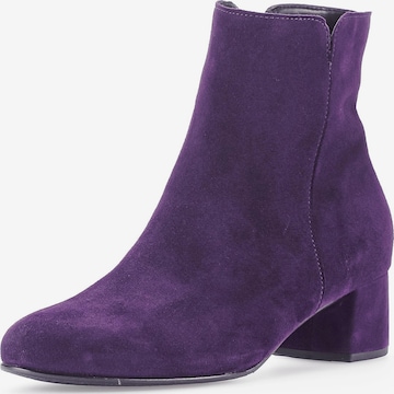 GABOR Ankle Boots in Purple: front