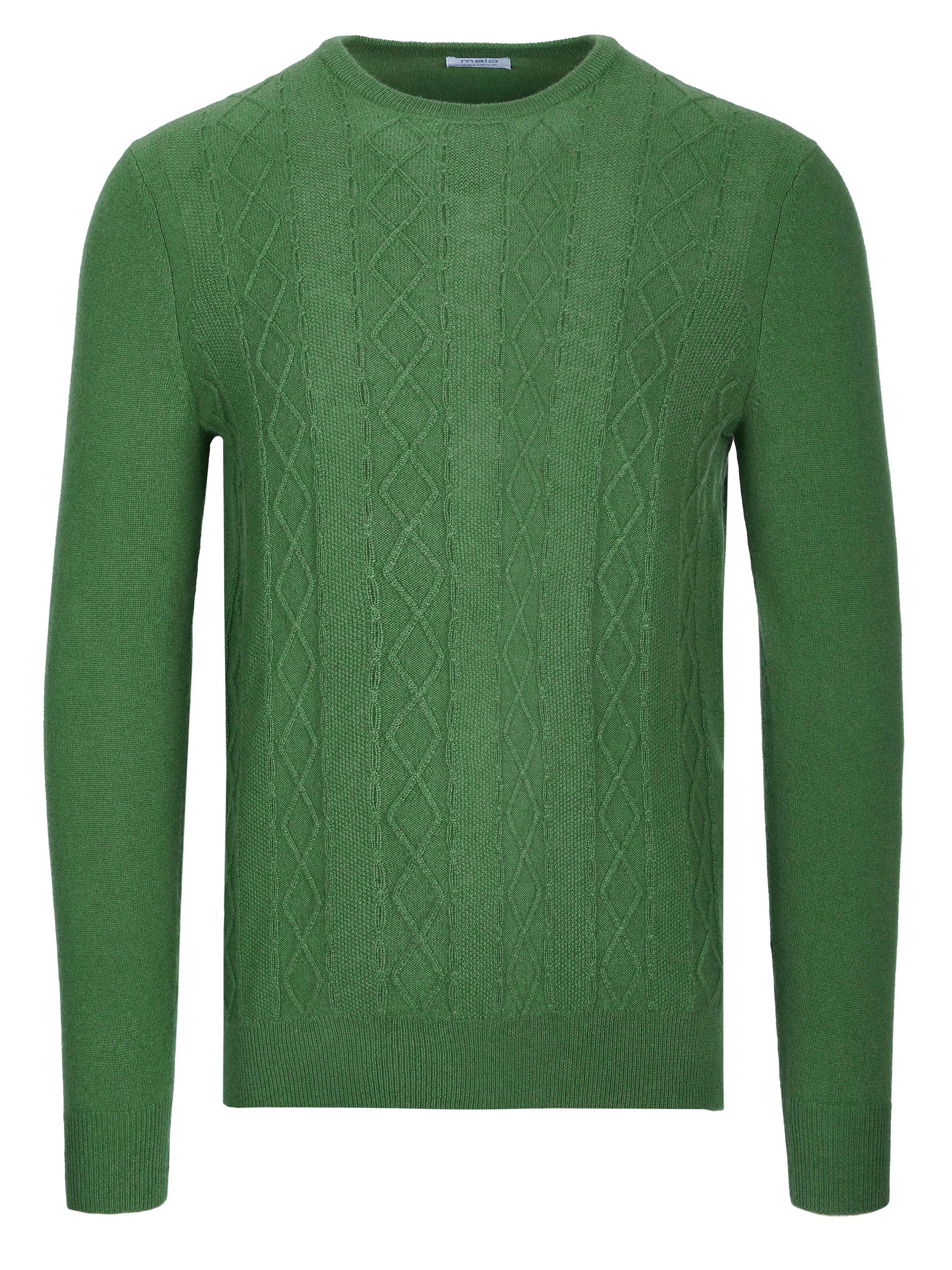 Malo Sweater in Green: front