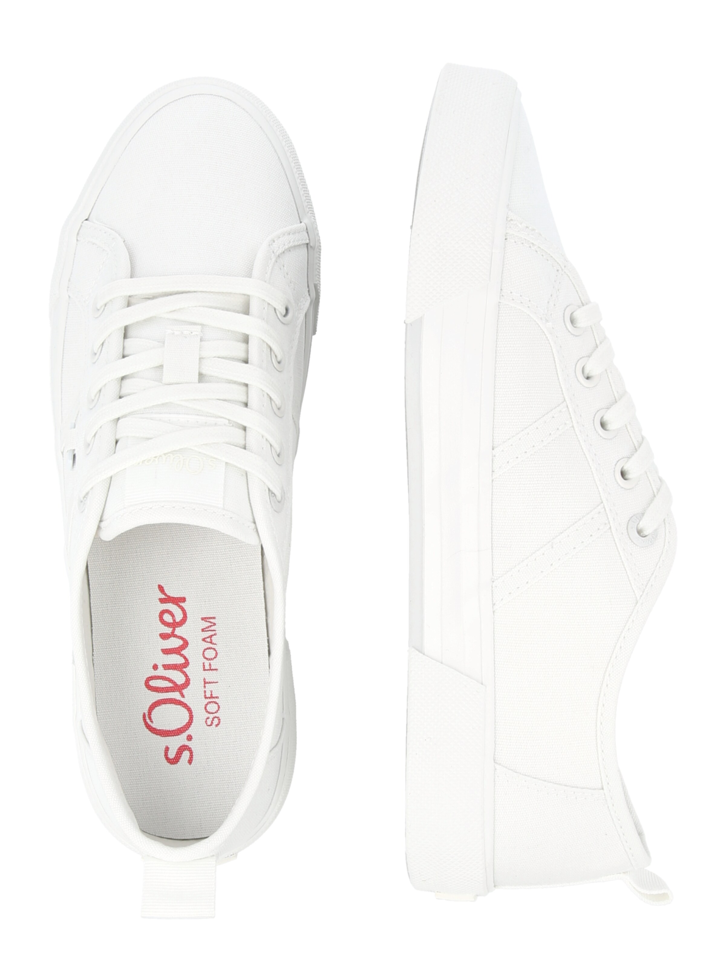 s.Oliver Низкие кроссовки в Белый