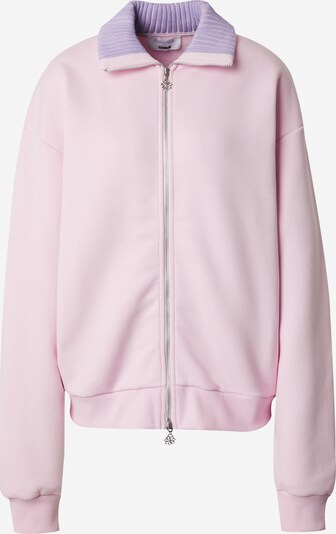 florence by mills exclusive for ABOUT YOU Sudadera con cremallera 'Caro' en lila claro / rosa, Vista del producto