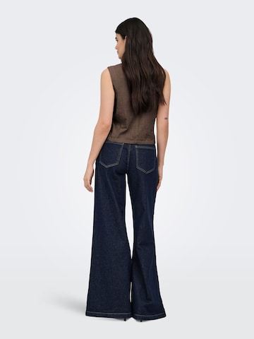 ONLY Suit vest 'ONLTizana' in Brown