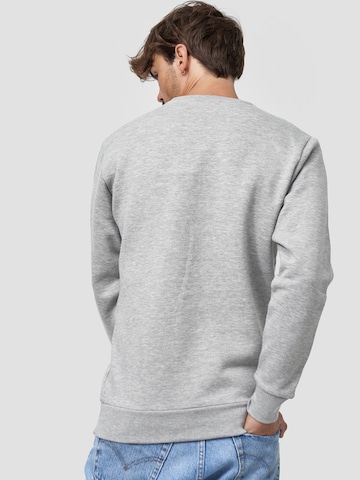 Mikon Sweatshirt 'Kaktus' in Grau