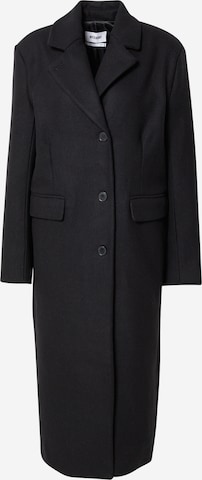 WEEKDAY Přechodný kabát 'Witt' – černá: přední strana