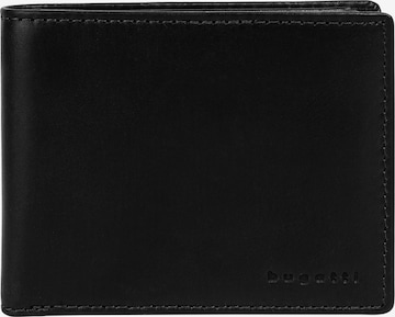 bugatti Portemonnaie 'REMO' in Schwarz: Vorderseite