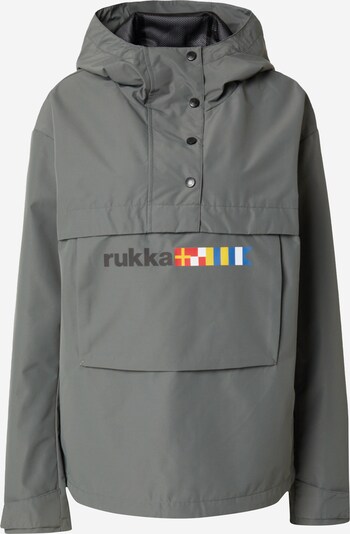 Rukka Veste de sport 'PEKKARI' en olive / rouge / noir / blanc, Vue avec produit