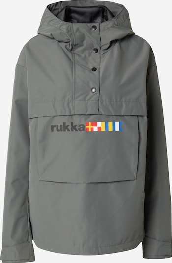 Rukka Athletic Jacket 'PEKKARI' in Olive / Red / Black / White, Item view