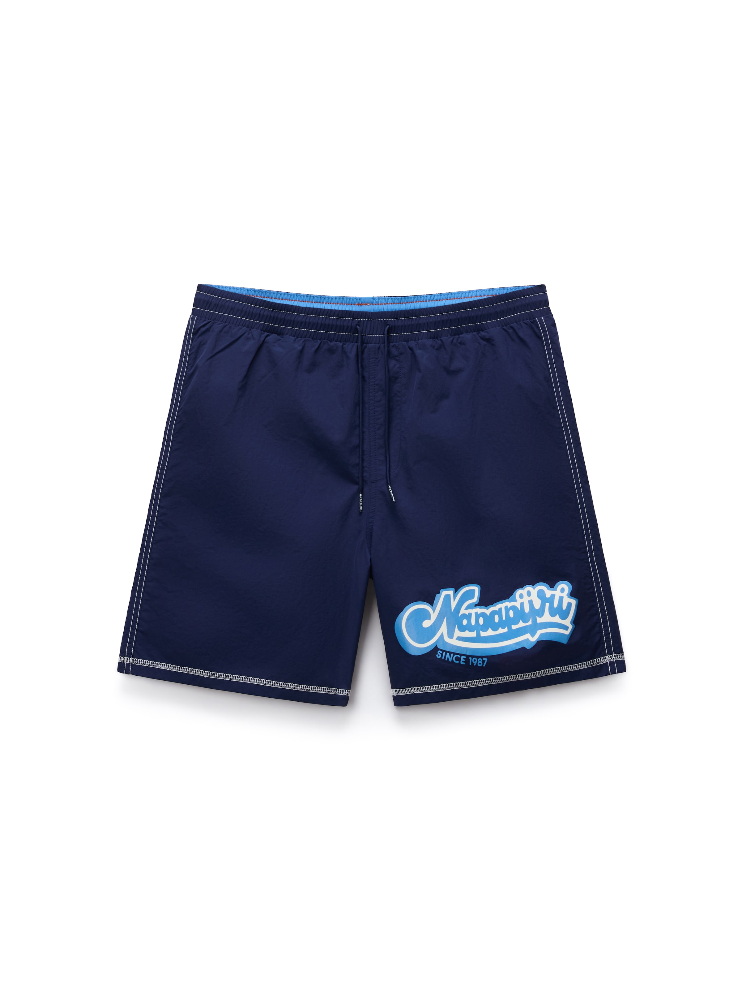 NAPAPIJRI Плавательные шорты 'V-Zinc' в Темно-синий / Небесно-голубой / Белый, Обзор товара