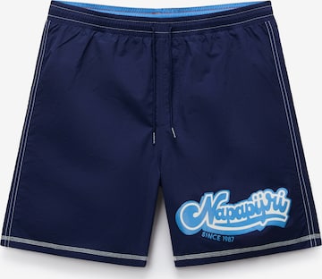 mėlyna NAPAPIJRI Maudymosi trumpikės 'V-Zinc': priekis