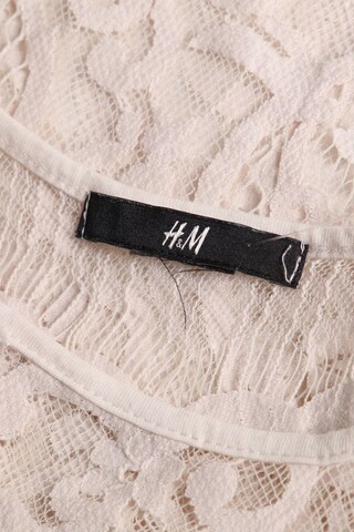 H&M Top L in Weiß
