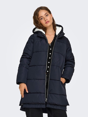 Cappotto invernale 'ONLKELLY NORA' di ONLY in blu: frontale