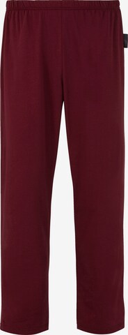 Jan Vanderstorm Pajama Pants ' Anssi ' in Red: front