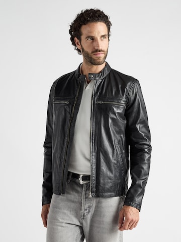 JCC Tussenjas in Zwart: voorkant