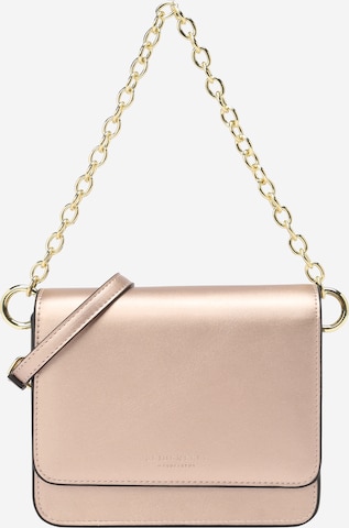 Seidenfelt Manufaktur Shoulder Bag 'Nees' in Gold: front