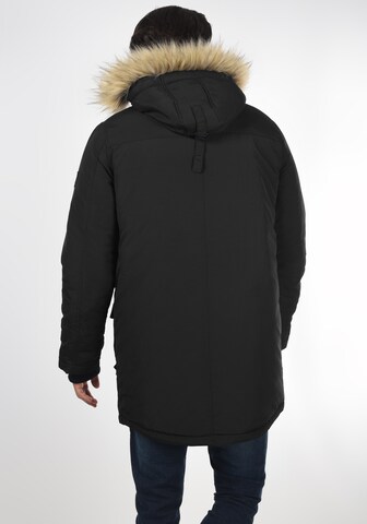 !Solid Winter Parka in Black