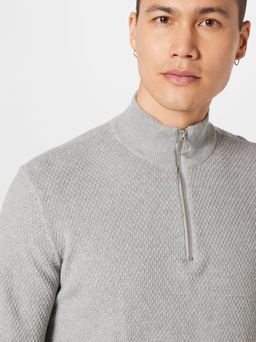 Casual Friday Sweater 'Karlo' in Grey