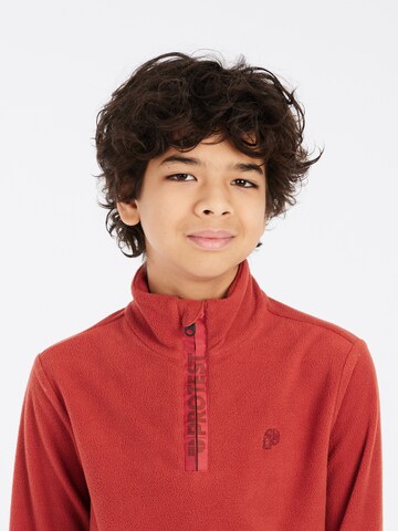 PROTEST Athletic Sweatshirt 'PERFECTY JR' in Red