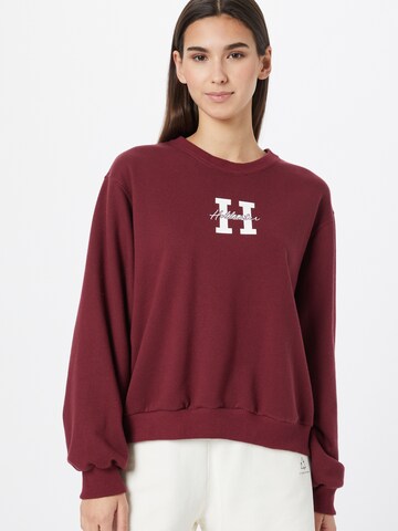 Sweat-shirt HOLLISTER en rouge