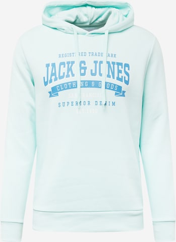 JACK & JONES كنزة رياضية بلون أزرق: الأمام