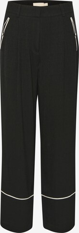 Regular Pantalon 'Guilia' SOAKED IN LUXURY en noir : devant