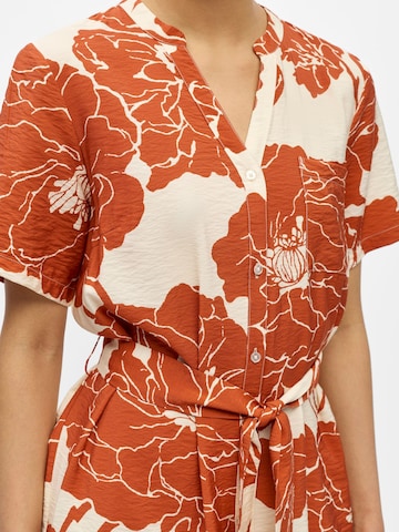 OBJECT Kleid in Beige
