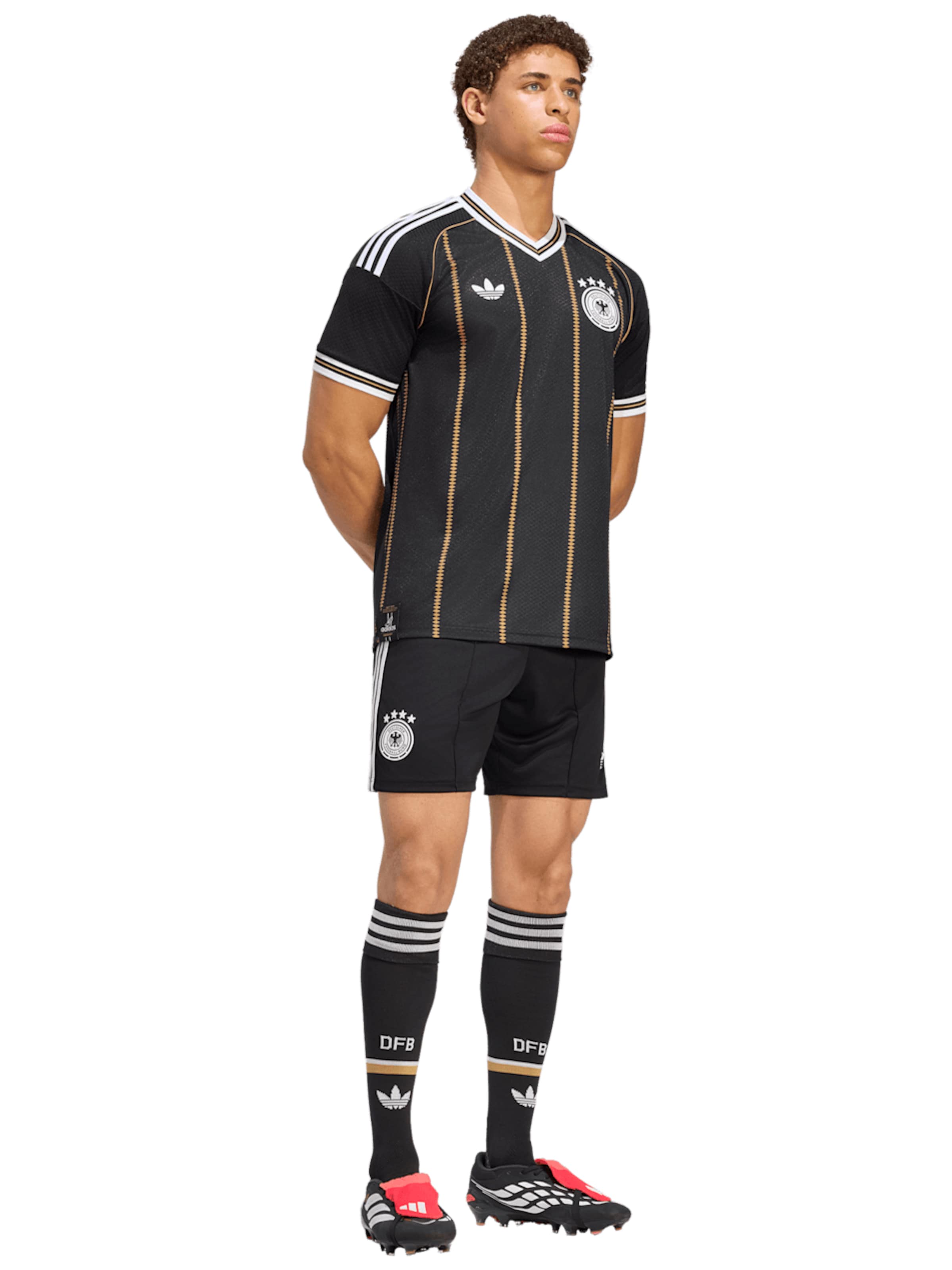 ADIDAS ORIGINALS Jersey 'DFB 3rd' in Black