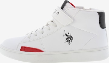 U.S. POLO ASSN. Boot 'Zac' in White: front