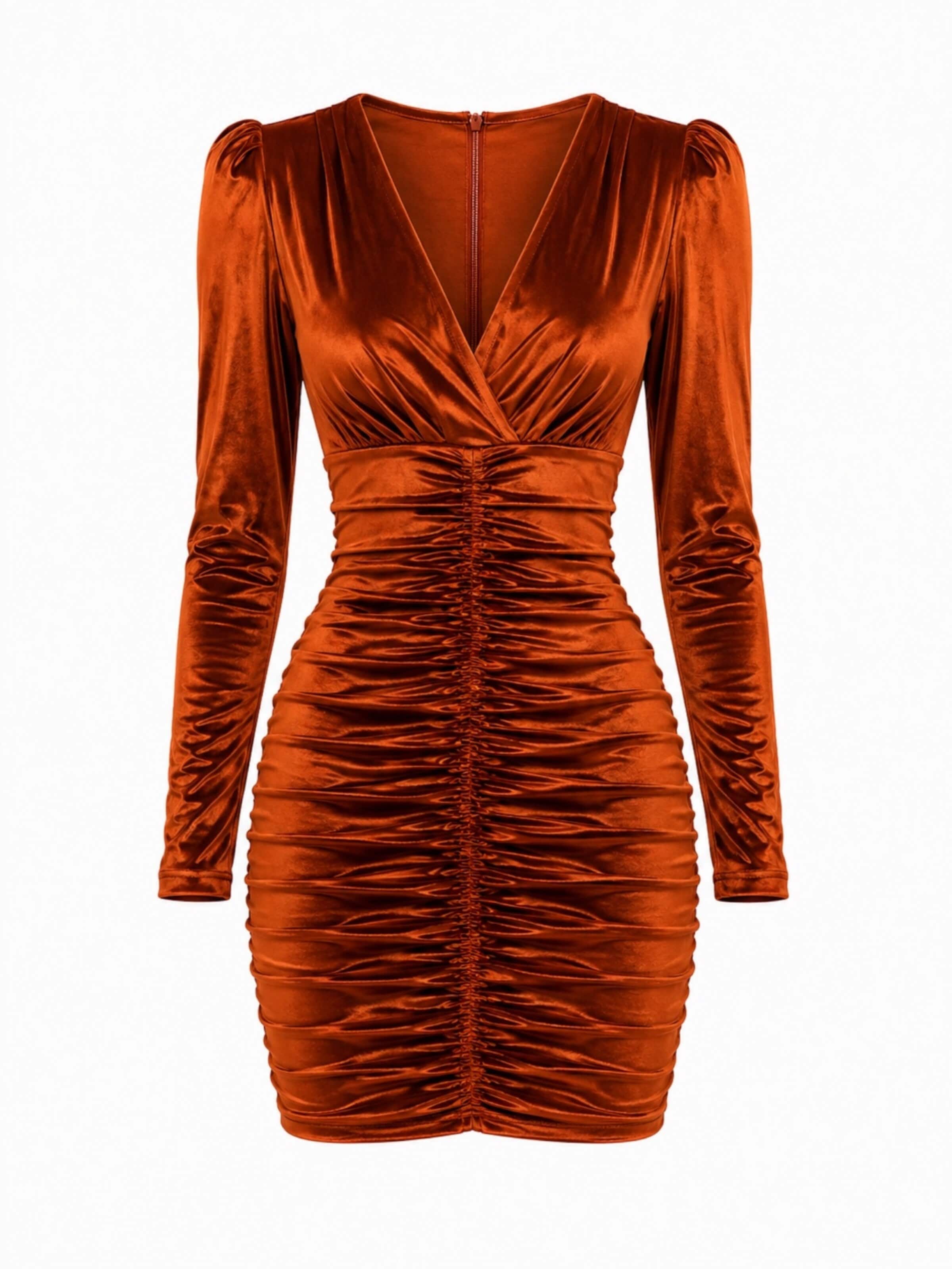 Elena Athanasiadou Cocktail dress 'Velora' in Orange: front