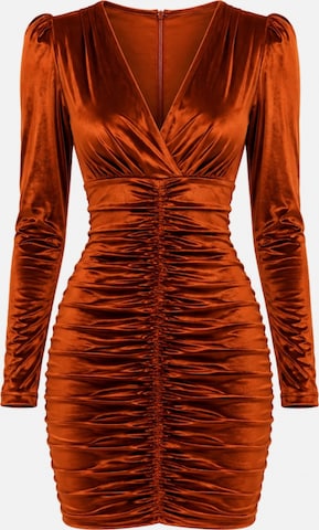 Elena Athanasiadou Cocktail dress 'Velora' in Orange: front