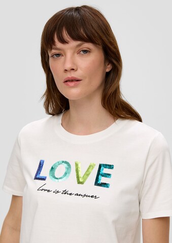 s.Oliver Shirt in Beige