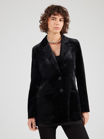Blazer Sisley en noir : devant
