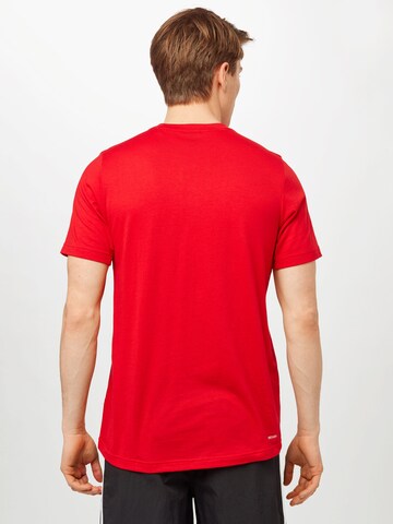 Maglia funzionale 'Aeroready Designed To Move Feelready' di ADIDAS SPORTSWEAR in rosso