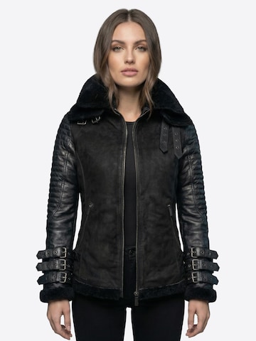 Crone Winter Jacket 'FROST SHEARLING DAMEN' in Black
