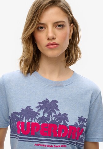 T-shirt Superdry en bleu