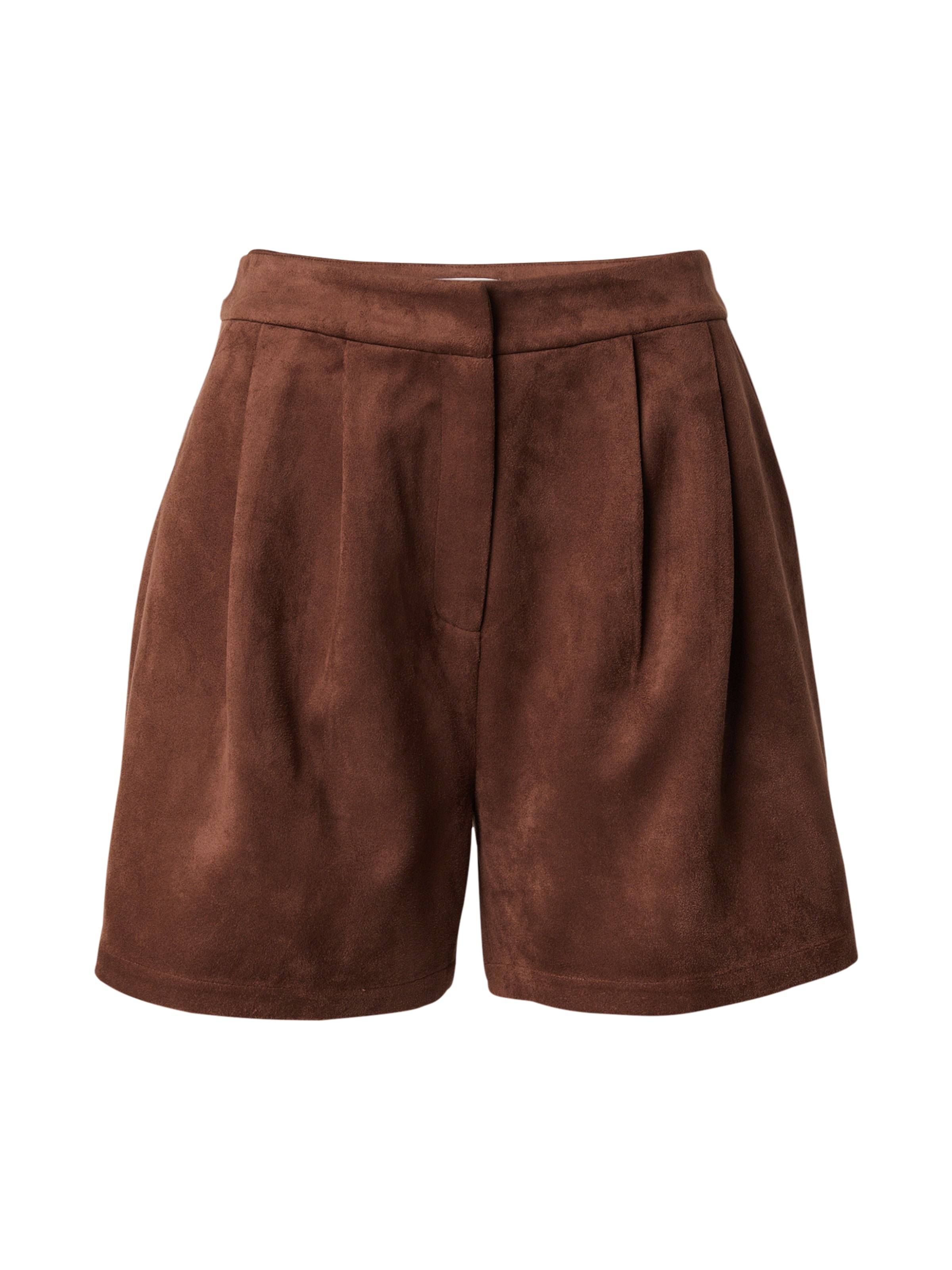 Regular Pantalon 'Suede' KAVAZI en marron : devant