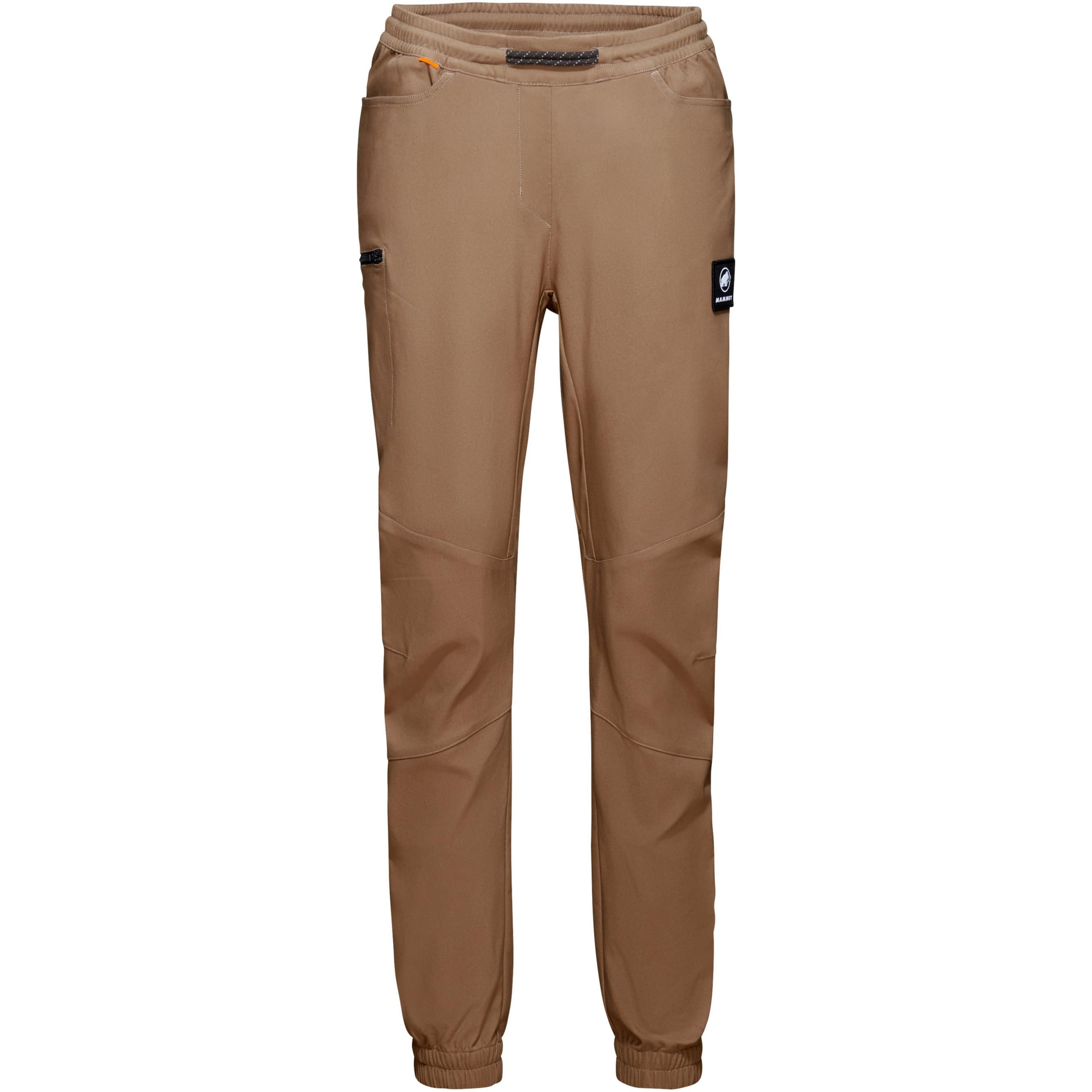 MAMMUT Tapered Outdoorhose 'Massone' in Braun: Vorderseite