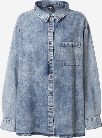 Cotton On Bluse 'Boyfriend' in Blau: predná strana