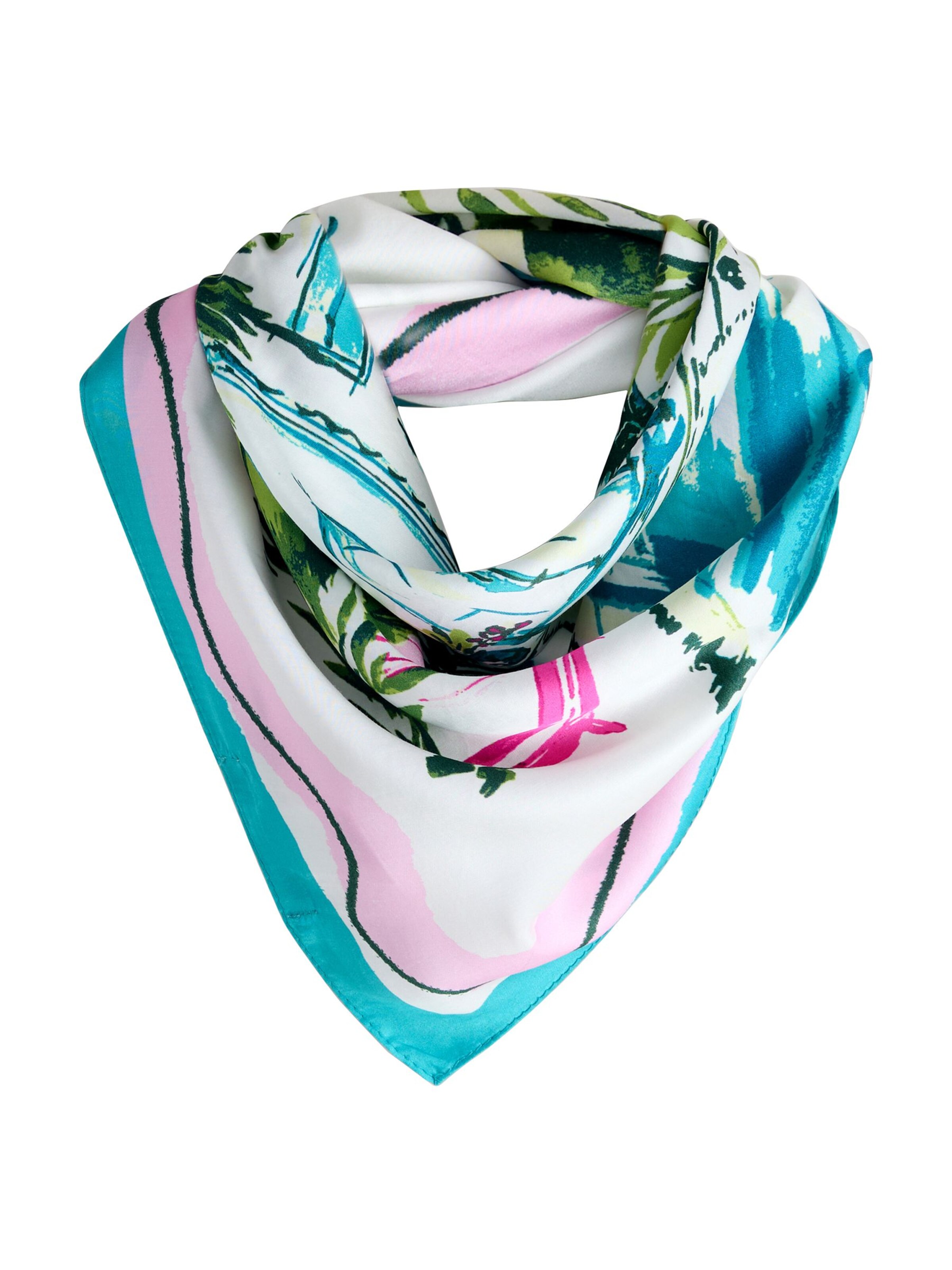 Foulard Next en bleu : devant