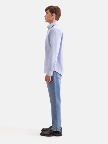 SEIDENSTICKER Regular Fit Hemd in Blau
