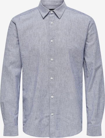 Only & Sons Hemd 'Casey' in Blau: Vorderseite