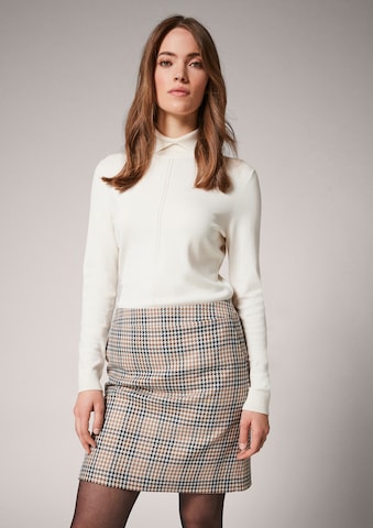 COMMA Skirt in Beige: front