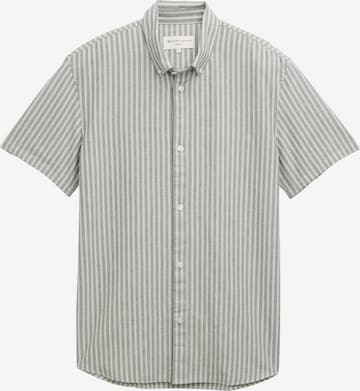 TOM TAILOR DENIM Košile – zelená: přední strana