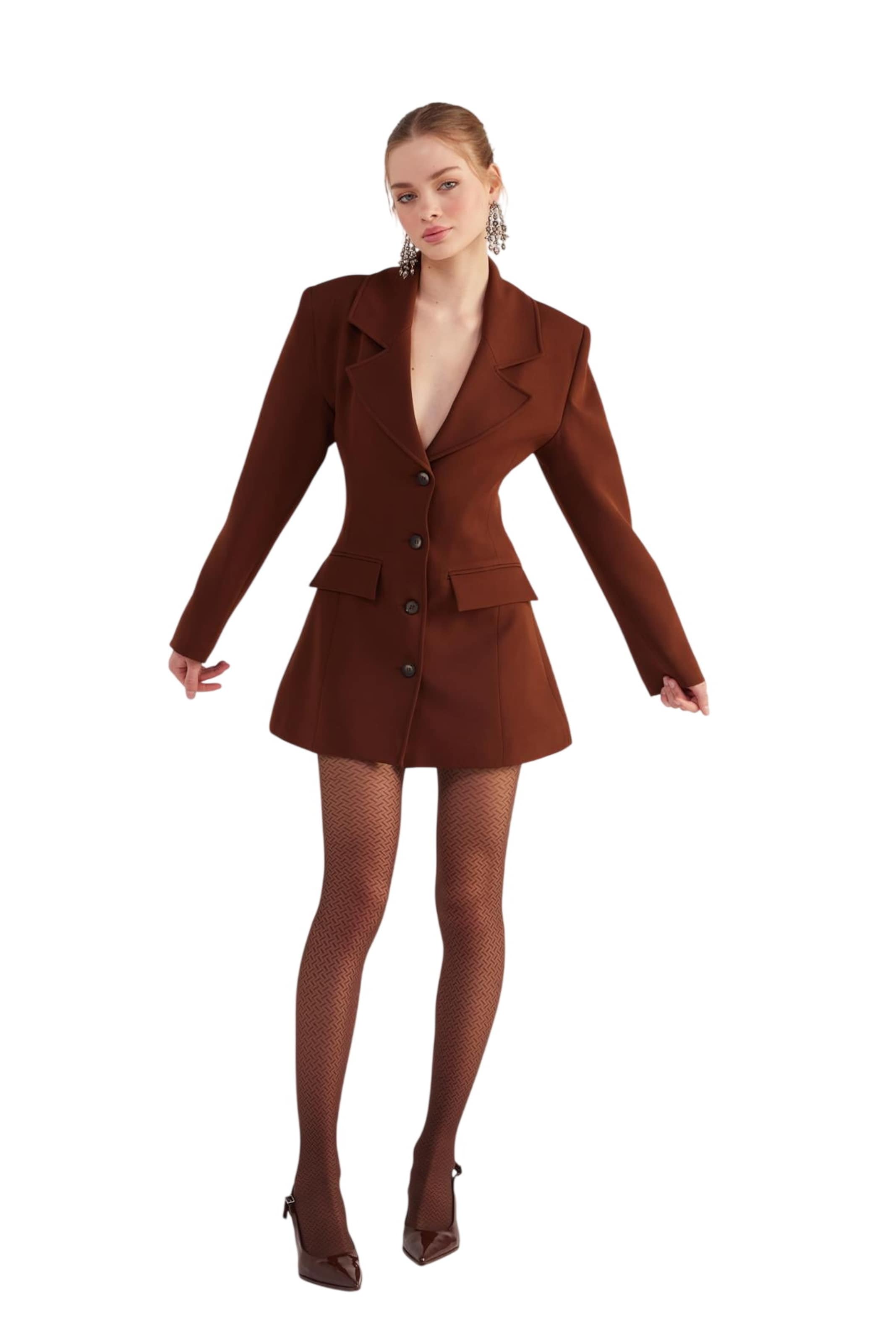 HOLLY LOLLY Dress in Brown