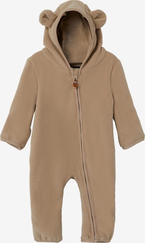 Ensemble 'Meeko' NAME IT en beige : devant