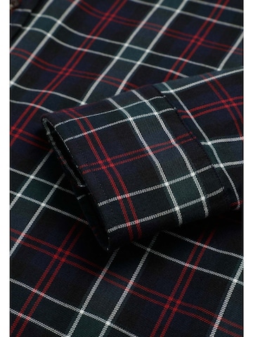 Scalpers Regular Fit Hemd 'Tartan' in Grün