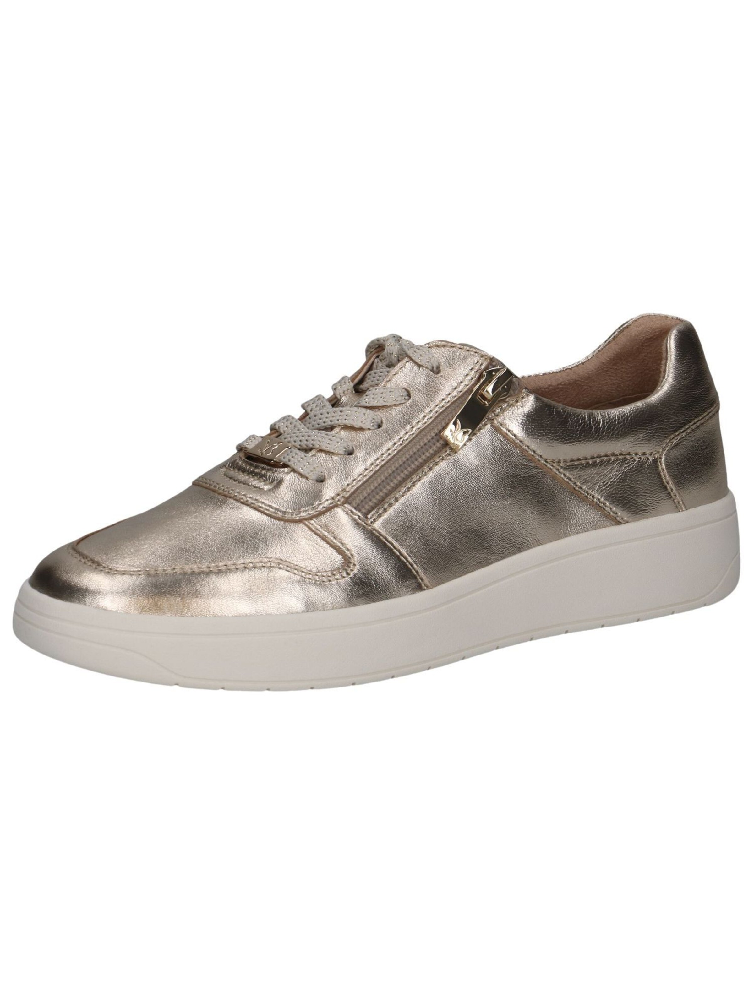 Sneaker bassa di CAPRICE in oro: frontale