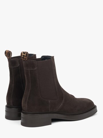 Estro Chelsea boots '09-3557' i brun