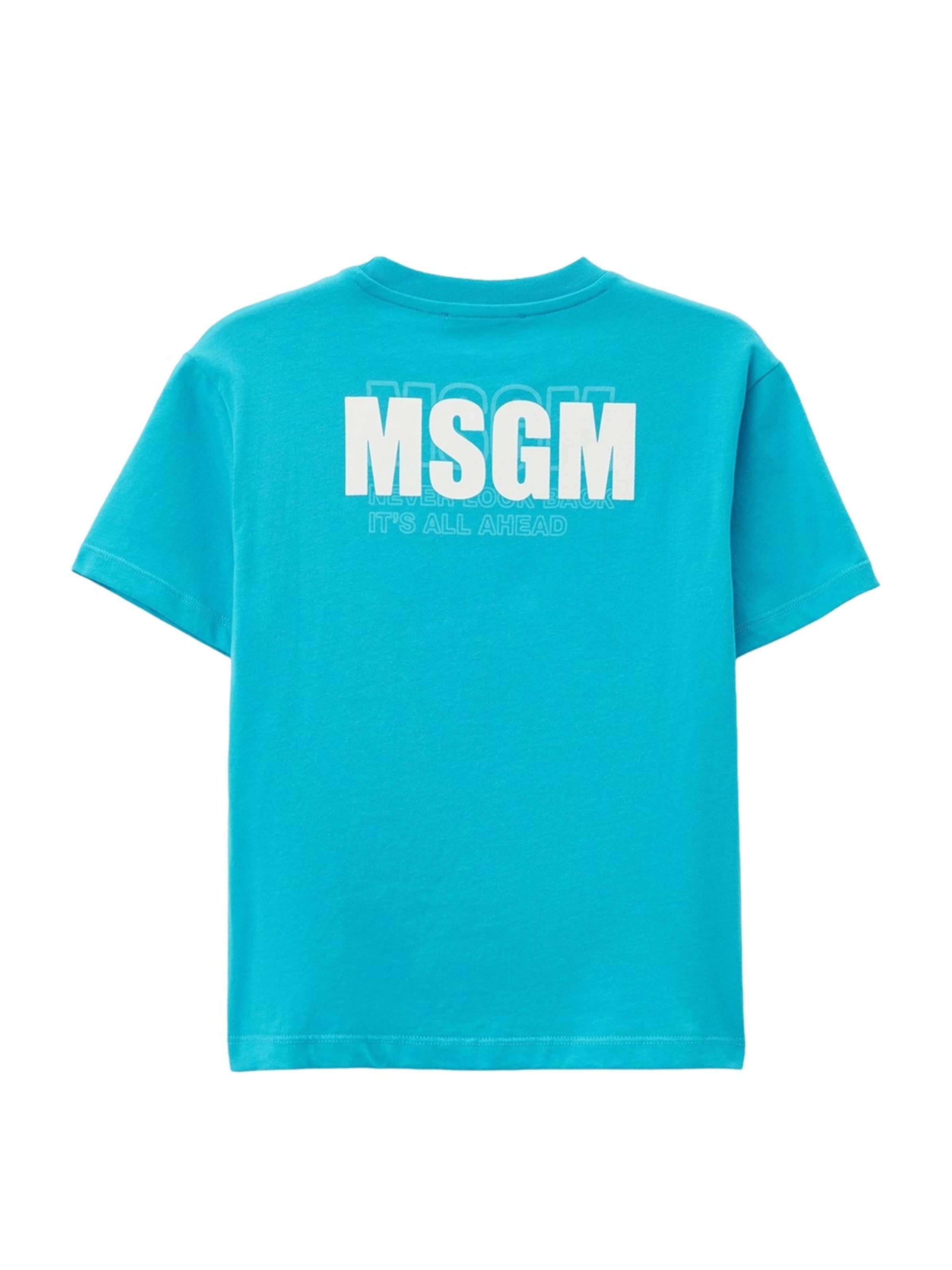 Maglietta di MSGM in blu