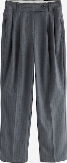 Next Bundfaltenhose in 34/Short in grau / schwarz, Produktansicht
