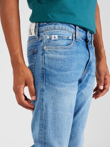 Coupe slim Jean Calvin Klein Jeans en bleu